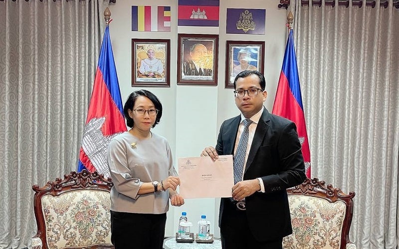 Cambodia Issues Diplomatic Protest to Thailand Over Lawsuit Against PM Hun Sen for Recorded Conversation