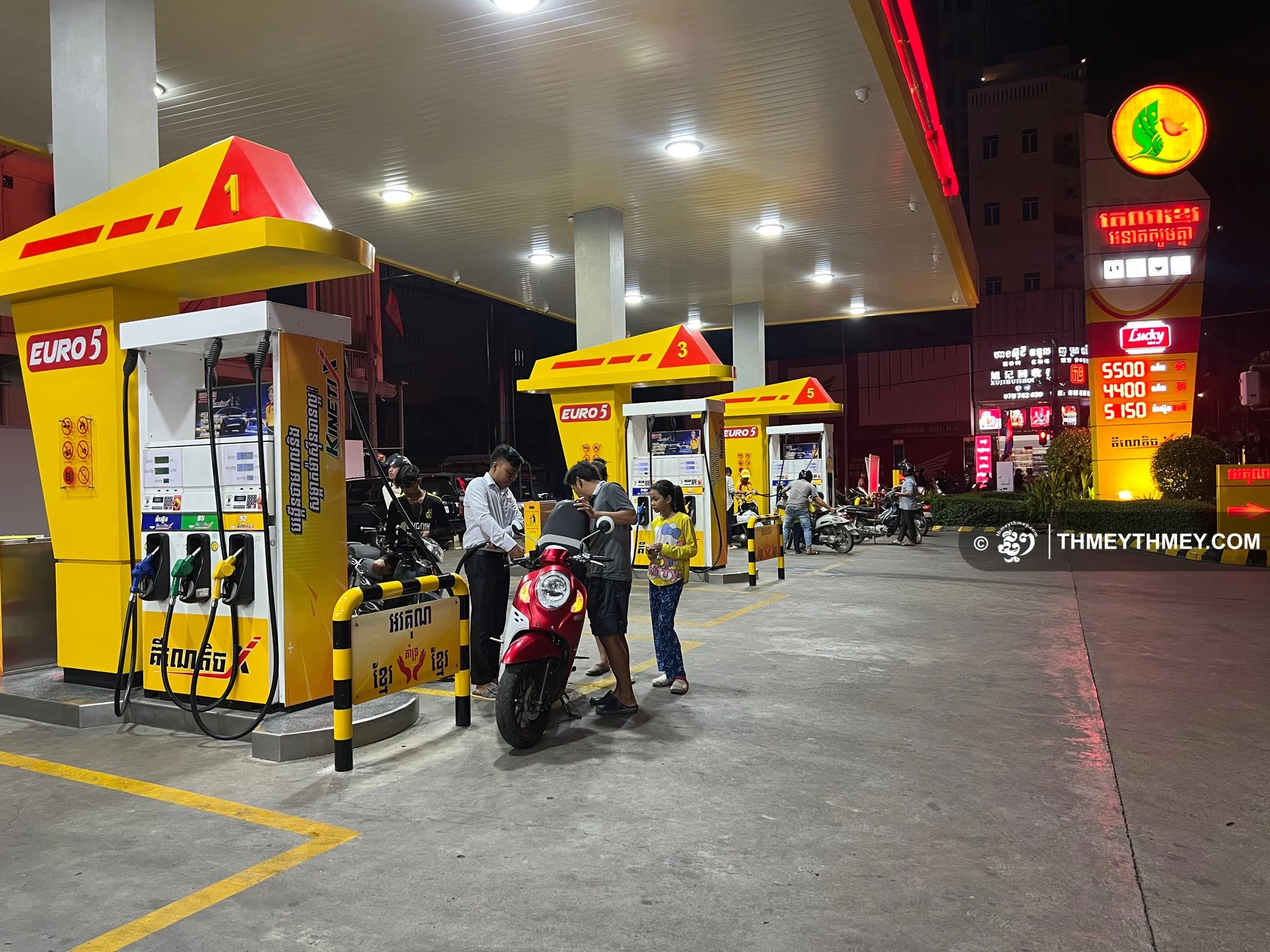 Cambodia Implements New Fuel Prices Amid Global Surge, Warns Against Price Gouging